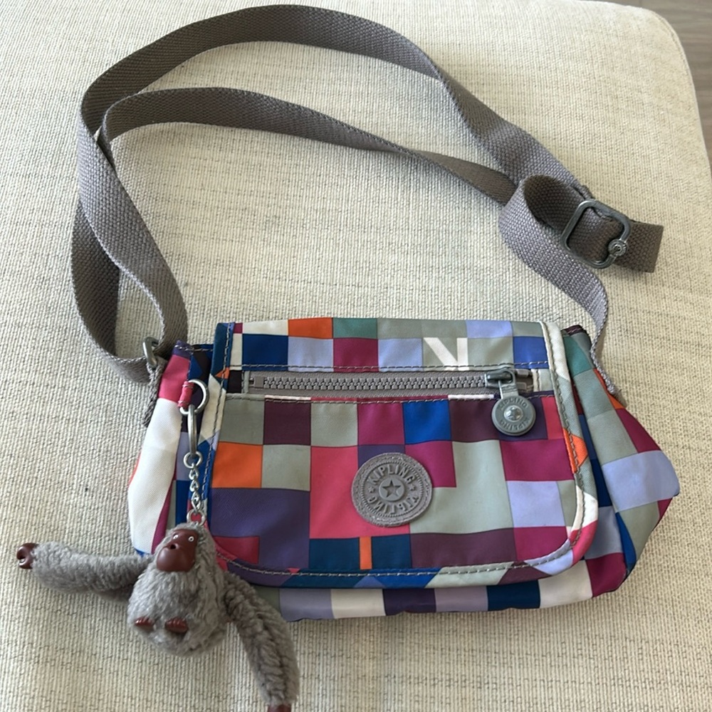 Kipling Multicolor Small Shoulder Crossbody Bag